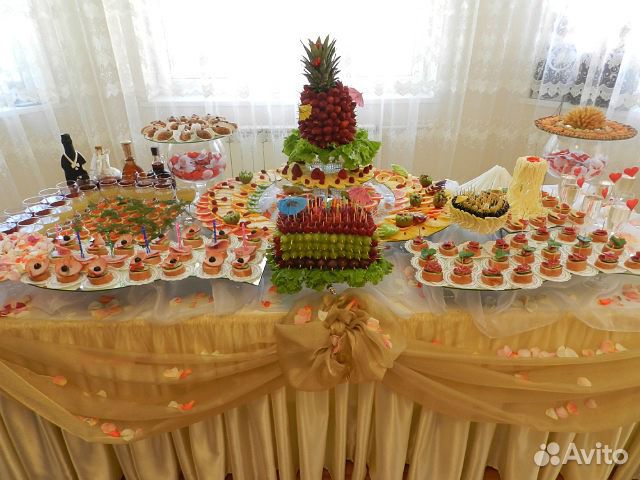 Как украсить стол на выкуп невесты своими руками фото 83