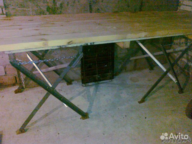 Металлические козлы строительные своими руками