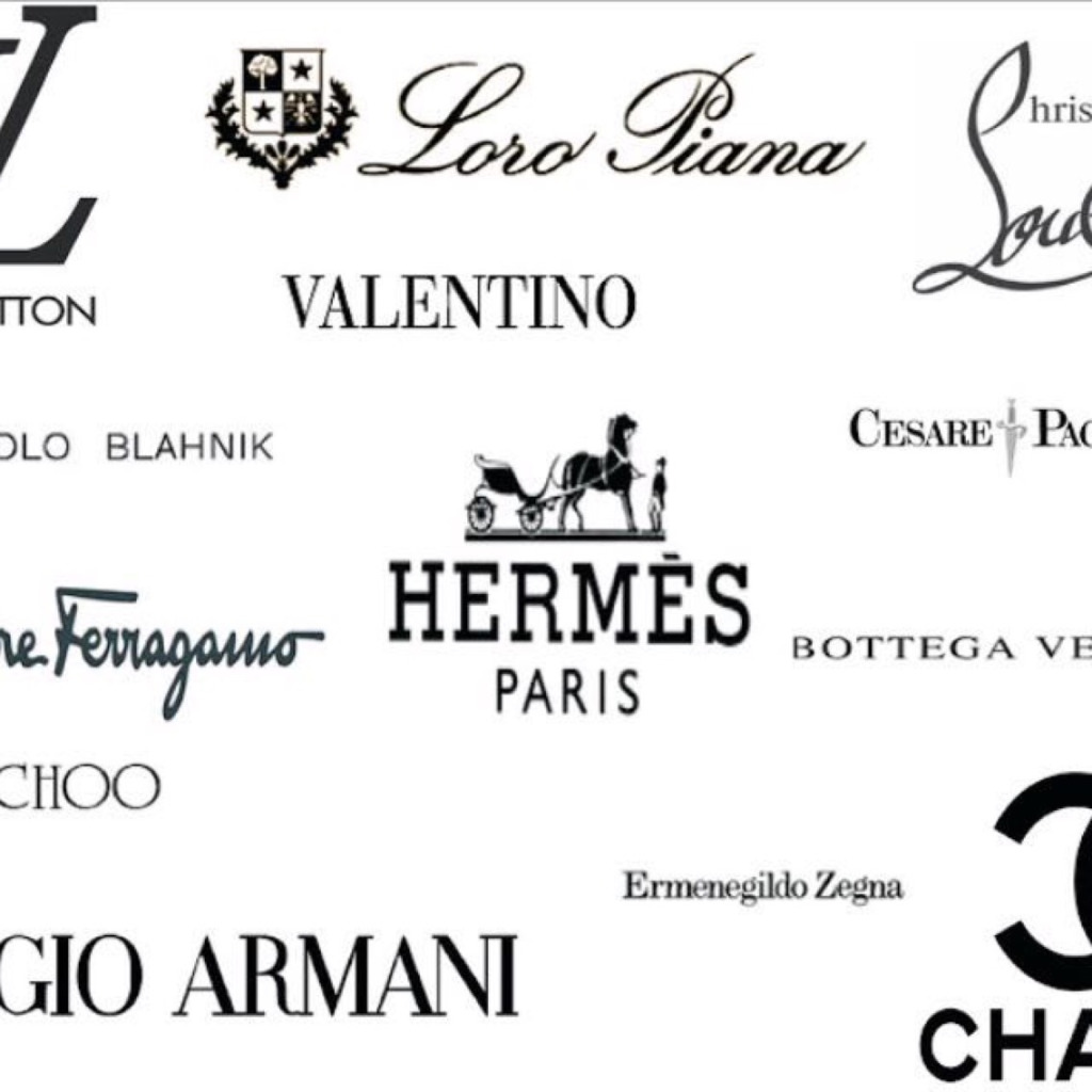 Логотипы брендов одежды