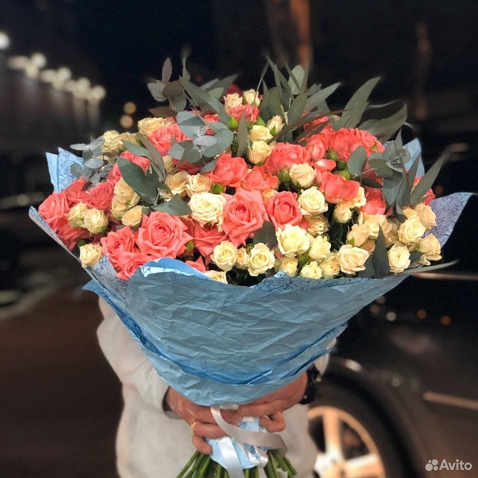 Цветы Пионы Розы 101 51 25 купить на Зозу.ру - фотография № 9