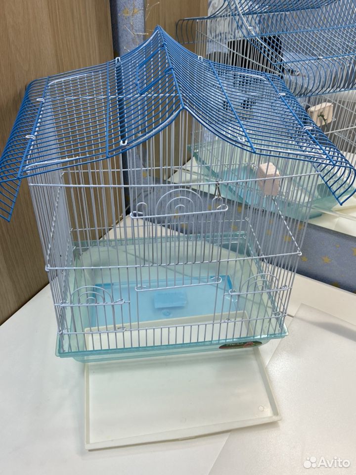 Клетка для маленьких попугаев купить на Зозу.ру - фотография № 1