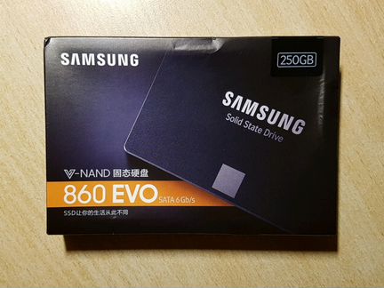 SSD SAMSUNG 860 EVO 250гб
