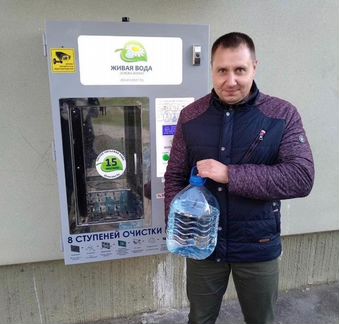 Франшиза: продажа питьевой воды через автомат