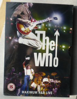 Диски DVD The Who Maximum RnB Live.2 диска