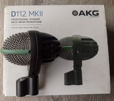 Инструментальный микрофон для бас-барабана AKG D11