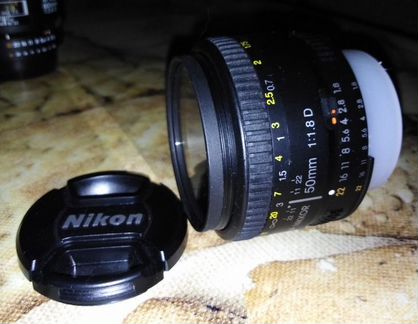 Nikon AF Nikkor 50 mm 1:1.8 D