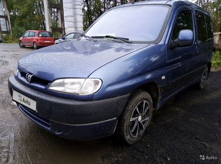 Peugeot Partner 1.8 МТ, 2000, минивэн
