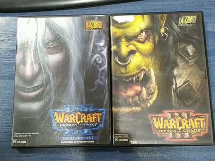 Warcraft III Reign of chaos + Frozen Trhone