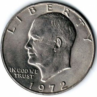 США 1 доллар 1972 год