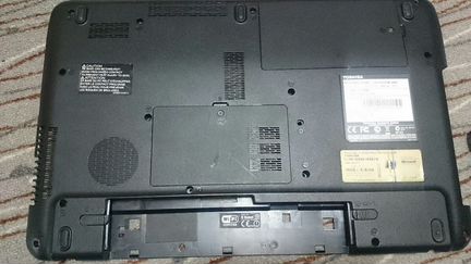 Ноутбук Toshiba L650-d разбор