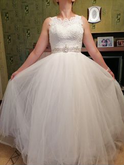 Свадебное платье, фата