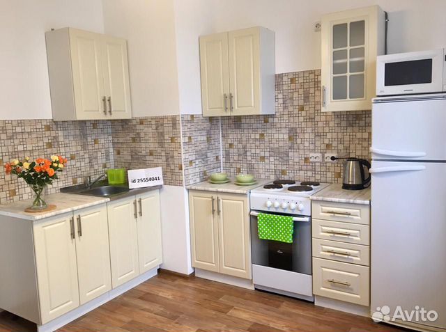 

1-к. квартира, 40 м², 2 кровати