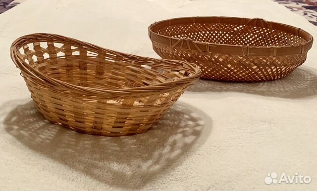Корзина из ротанга (ручная работа)