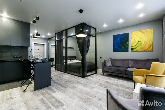 

1-к. квартира, 50 м², 2 кровати