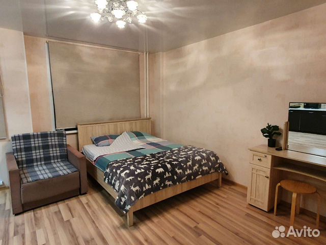 

1-к. квартира, 35 м², 2 кровати