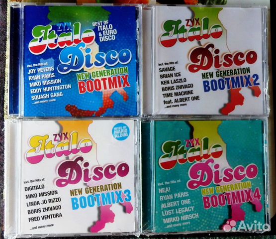 Italo Disco New Generation Bootmix 1-2-3-4 CD