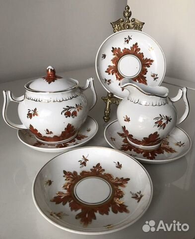 Предметы чайного сервиза Барбарис