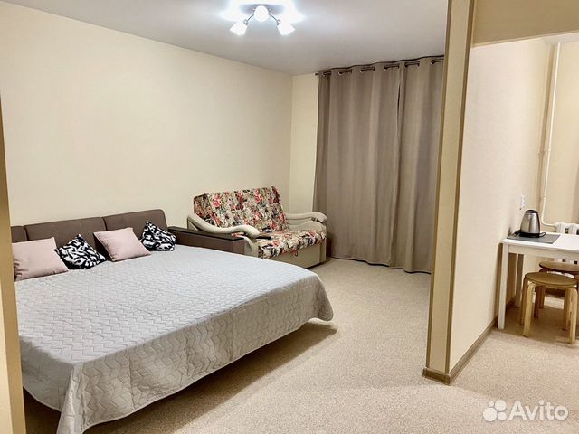 

1-к. квартира, 33 м², 3 кровати