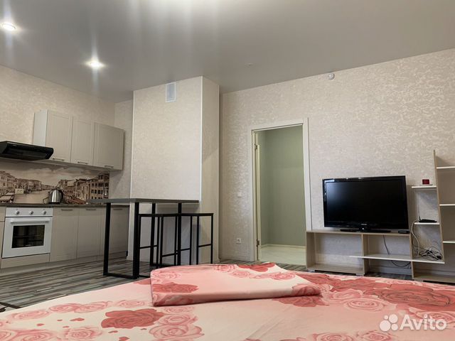 

Квартира-студия, 38 м², 2 кровати