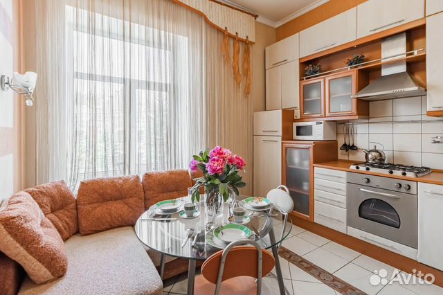 

1-к. квартира, 45 м², 3 кровати