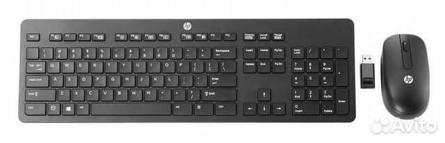 Беспроводной комплект клавиатура + мышь HP
