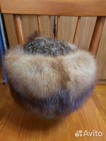 Шапка женская соболь с каракулем