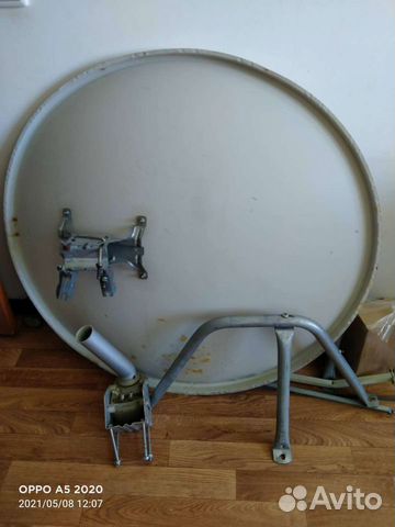 Спутниковая тарелка 90 см +кронштейн+ресивер