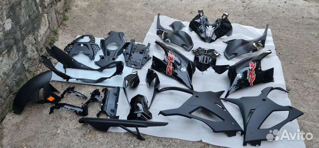 Bmw S1000RR Оригинал Пластик Black - Storm BMW K67