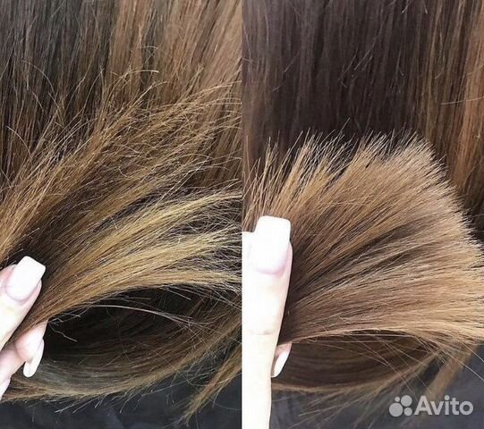 Полировка волос +подравнивание+уход маслами