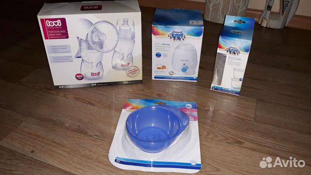 Молокоотсос+подогреватель+контейнера 4 шт.+мисочка