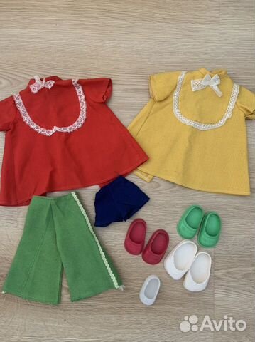 Кукольные туфли и одежда СССР