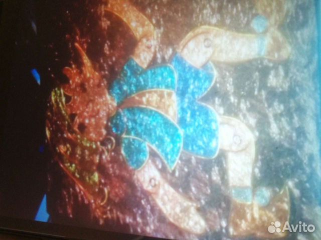 Буратино ручная картина медь