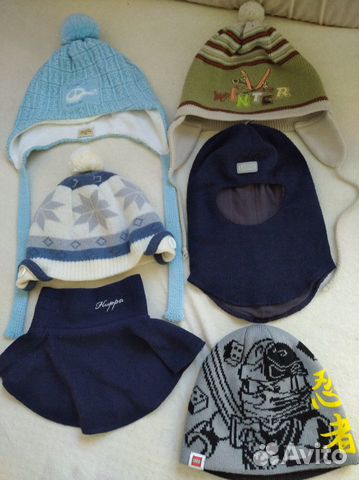 Шапки на мальчика