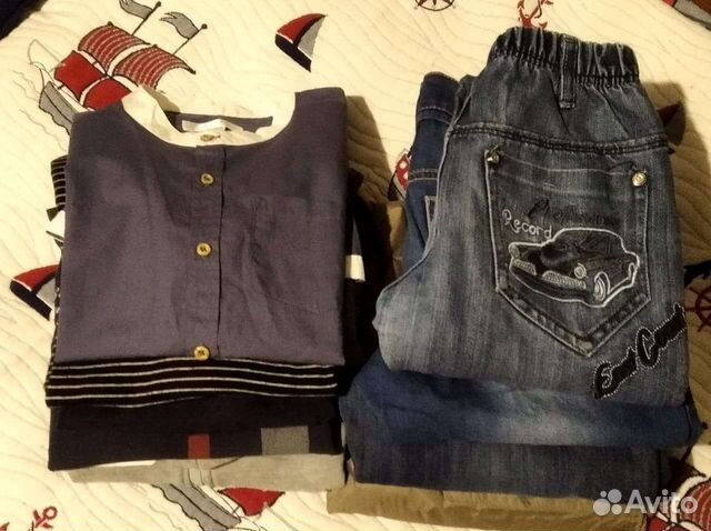 Пакет вещей на мальчика на рост 128-134