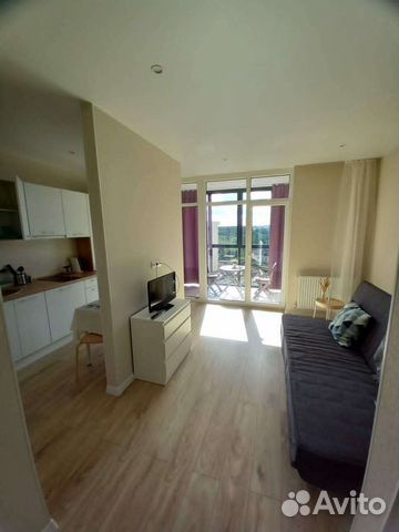 

Квартира-студия, 30 м², 1 кровать