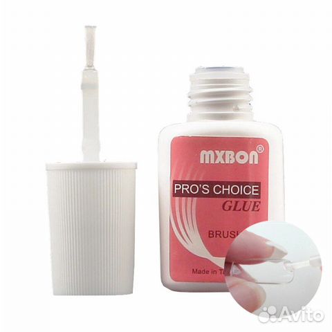 Mxbon, Клей для ногтей с кисточкой, 7 гр