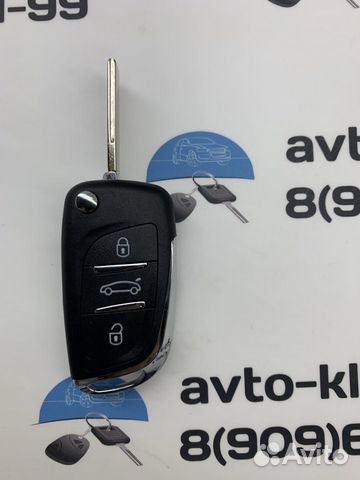 Ключ Ситроен (Citroen) С2 C4 С3 С5 C6