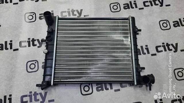 Радиатор охлаждения акцент механика Sat