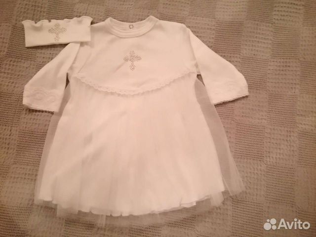 Новый крестильный набор для девочки