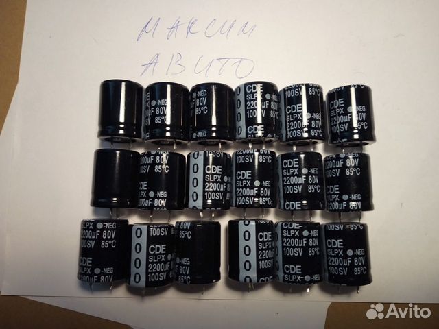 Cornell Dubilier CDE (USA) Panasonic Nichicon