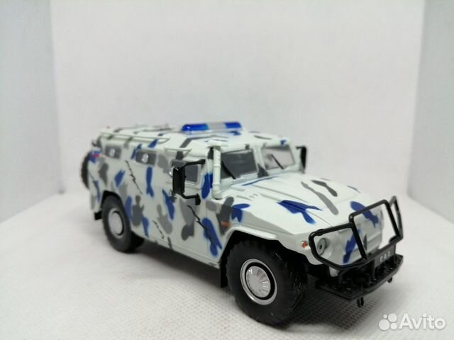 Милиция газ-233036 «Тигр» спм-2 «Белый камуфляж»