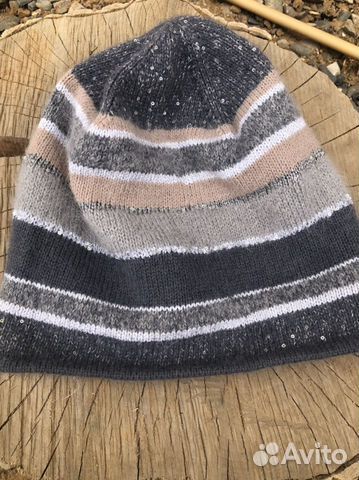 Шапка женская вязаная