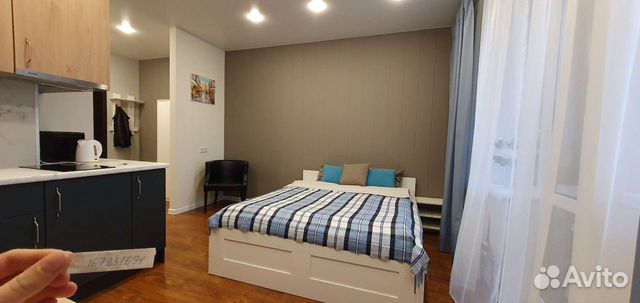 

Квартира-студия, 26 м², 1 кровать