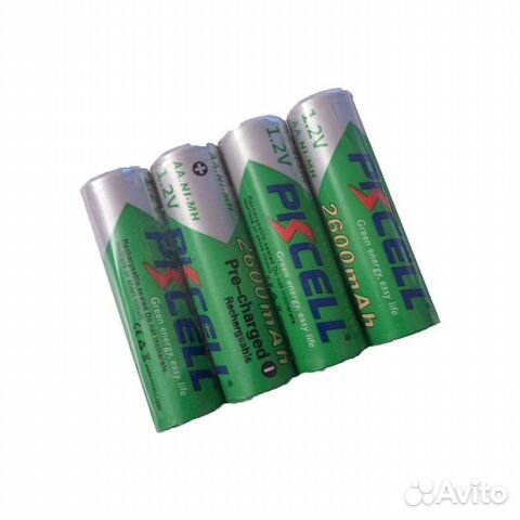 Аккумуляторные батареи Pkcell 1.2V 2200 mAh