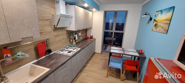 

1-к. квартира, 40 м², 2 кровати