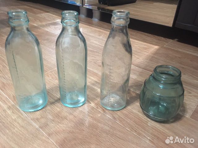 Советские винтажные бутылки СССР