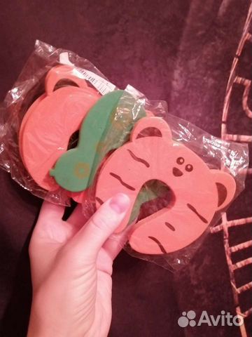 Защита детей от захлопывания двери 5 шт