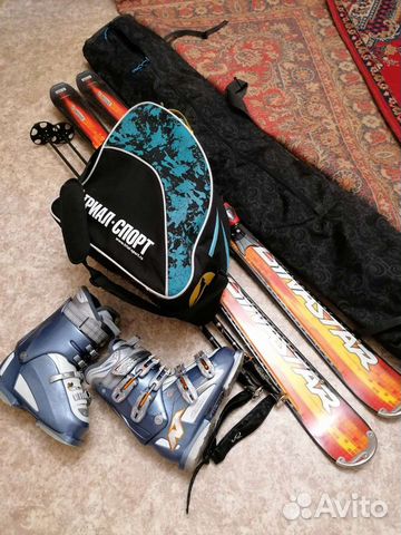 Горные лыжи комплект