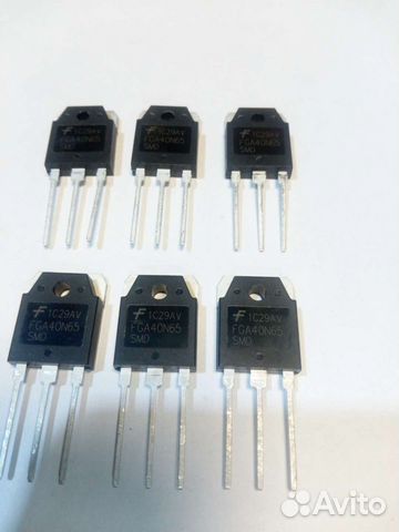 Транзисторы (igbt) fga40n65smd