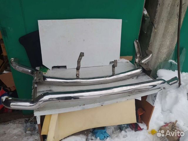 Защита переднего и заднего бампера Тойота Лексус